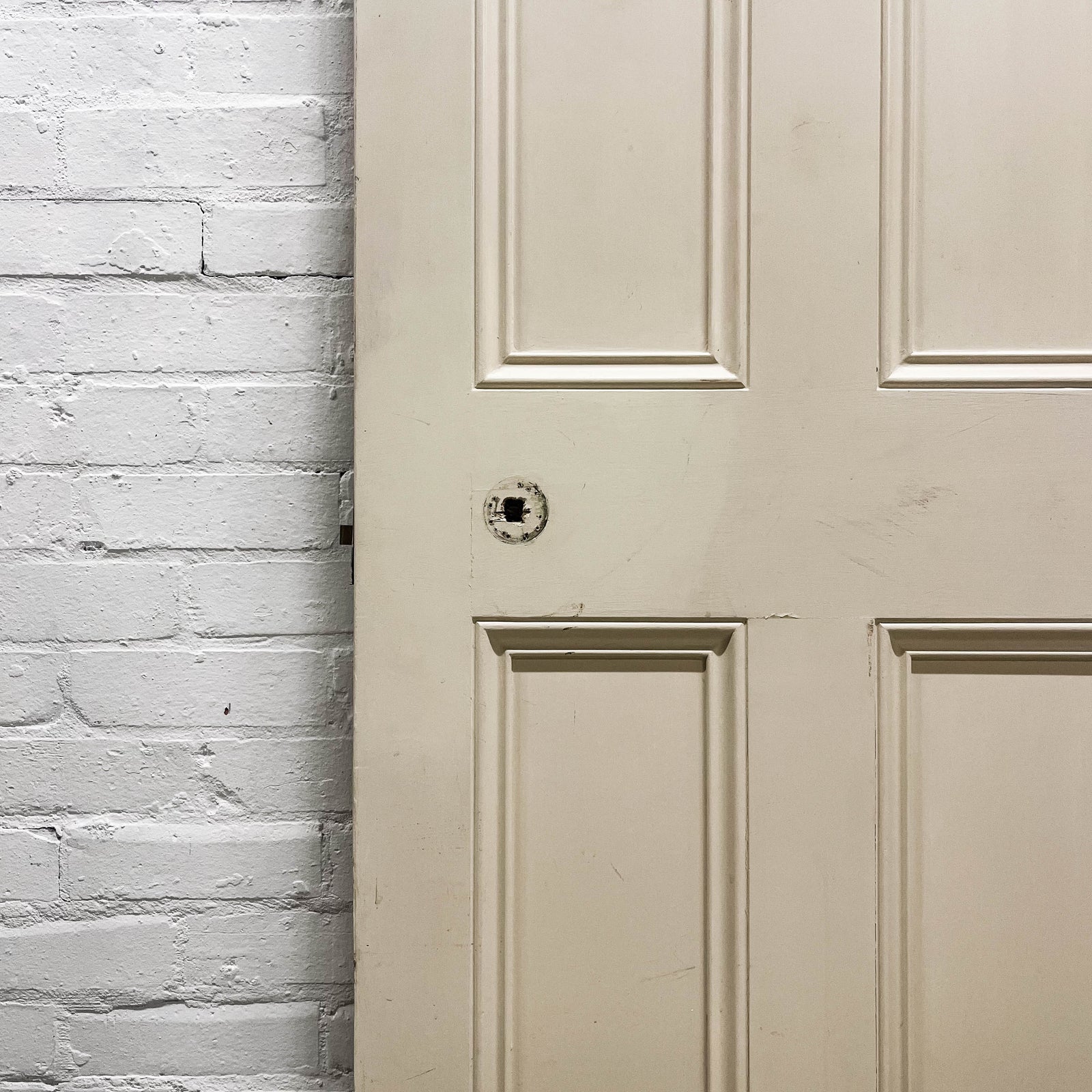 Victorian 4 Panel Antique Door - 203cm x 73cm | The Architectural Forum