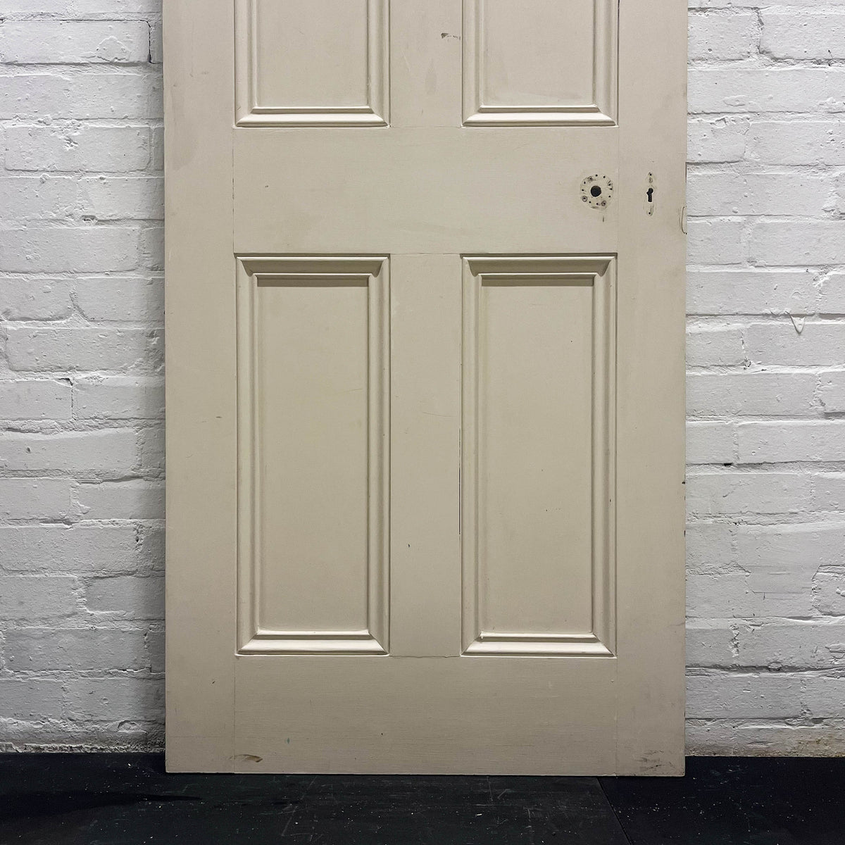 Victorian 4 Panel Antique Door - 201.5cm x 74.5cm | The Architectural Forum