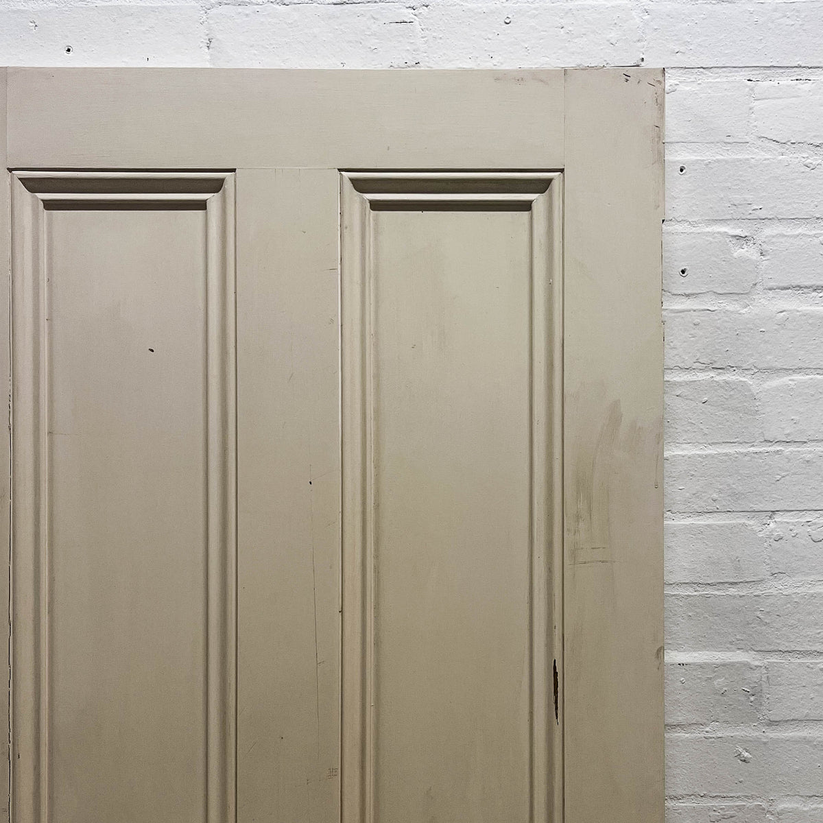 Victorian 4 Panel Antique Door - 201.5cm x 74.5cm | The Architectural Forum