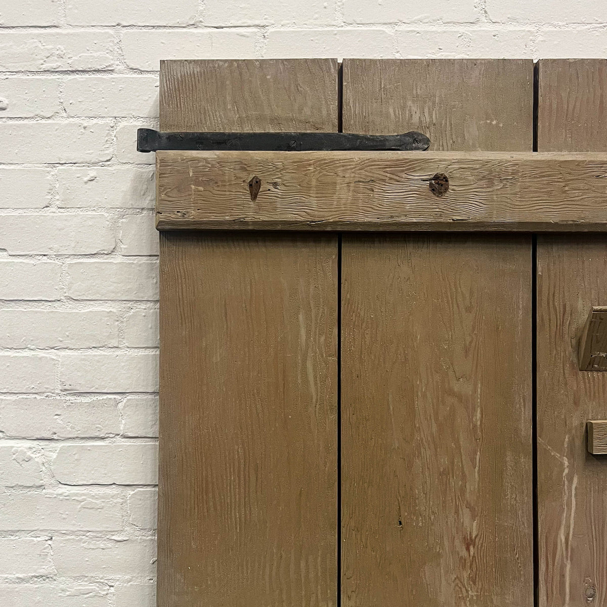 Antique Victorian Pine Latch Door - 187.5cm x 86cm | The Architectural Forum