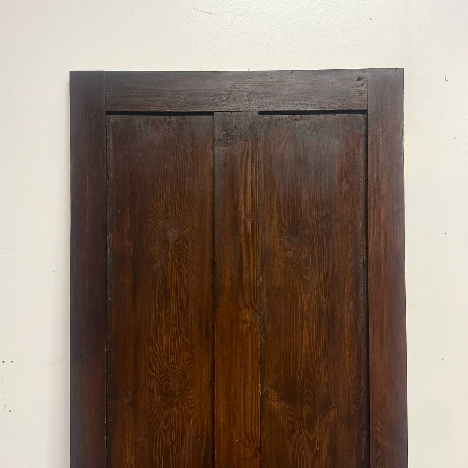 Antique Victorian Pine Door - 202.5cm X 79.5cm | The Architectural Forum