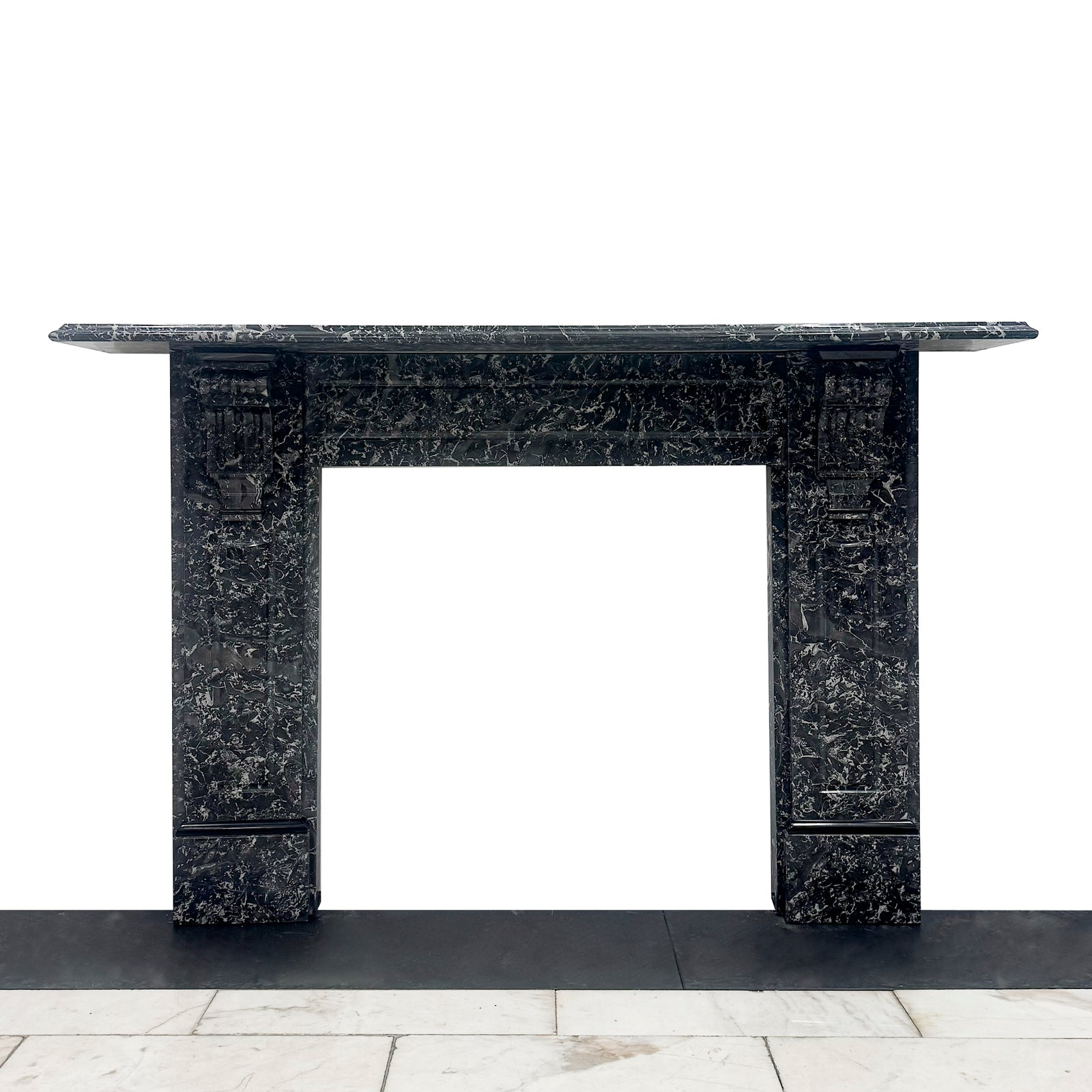 Antique Victorian St Anne's Marble Fireplace Surround | The Architectural Forum