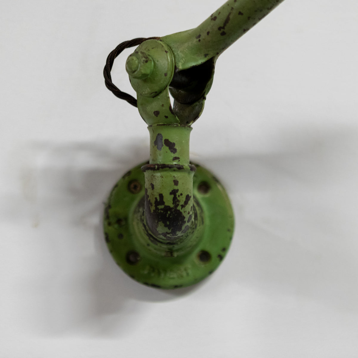 Vintage Industrial Dugdills Green Enamelled Light | The Architectural Forum
