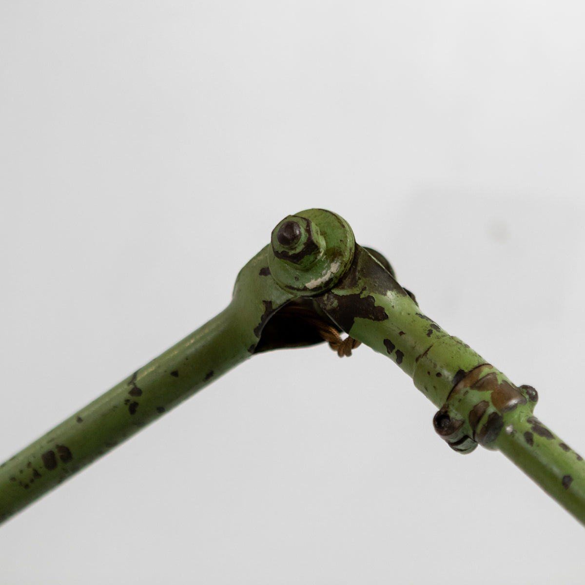 Vintage Industrial Dugdills Green Enamelled Light | The Architectural Forum