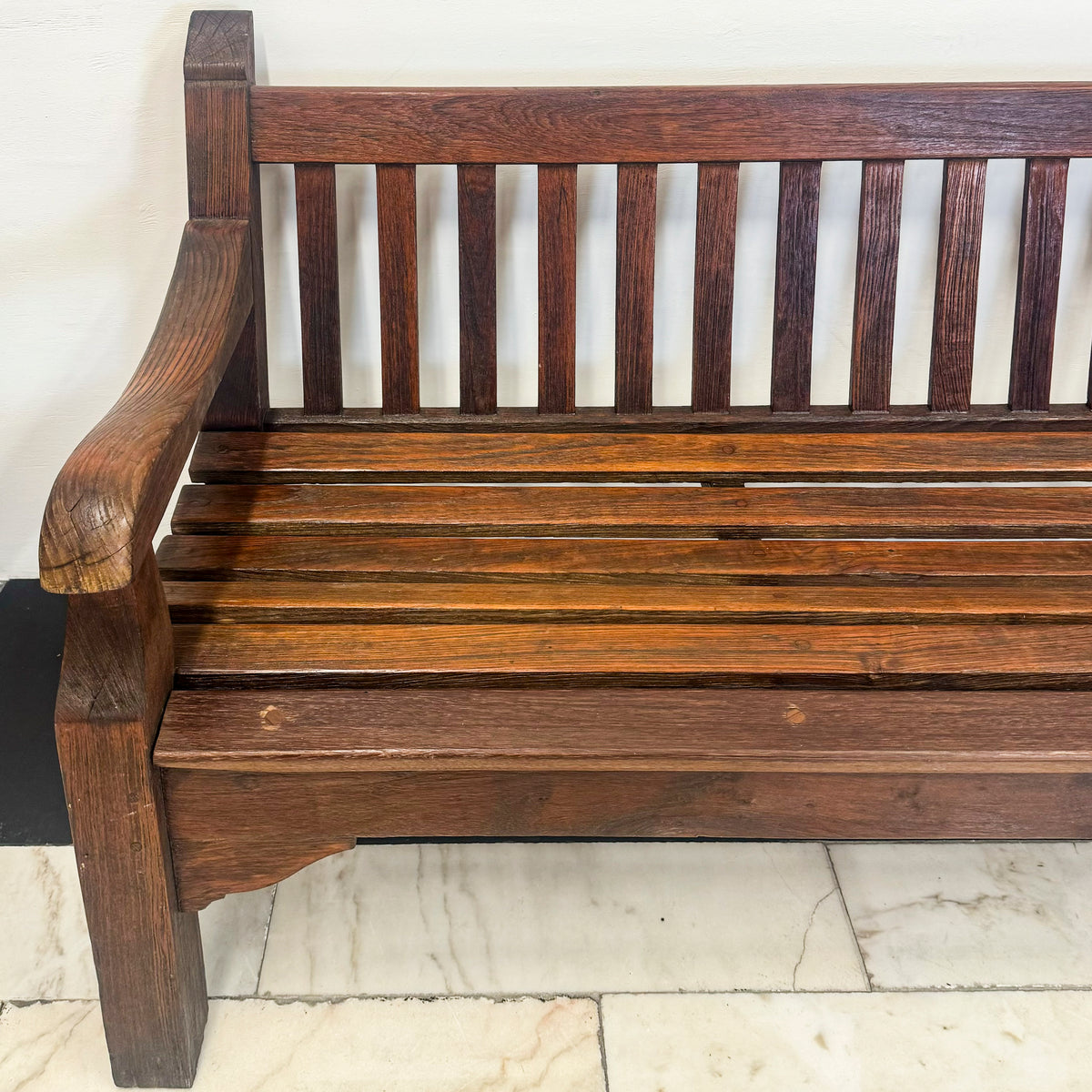 Reclaimed Teak Wooden Bench | The Architectural Forum