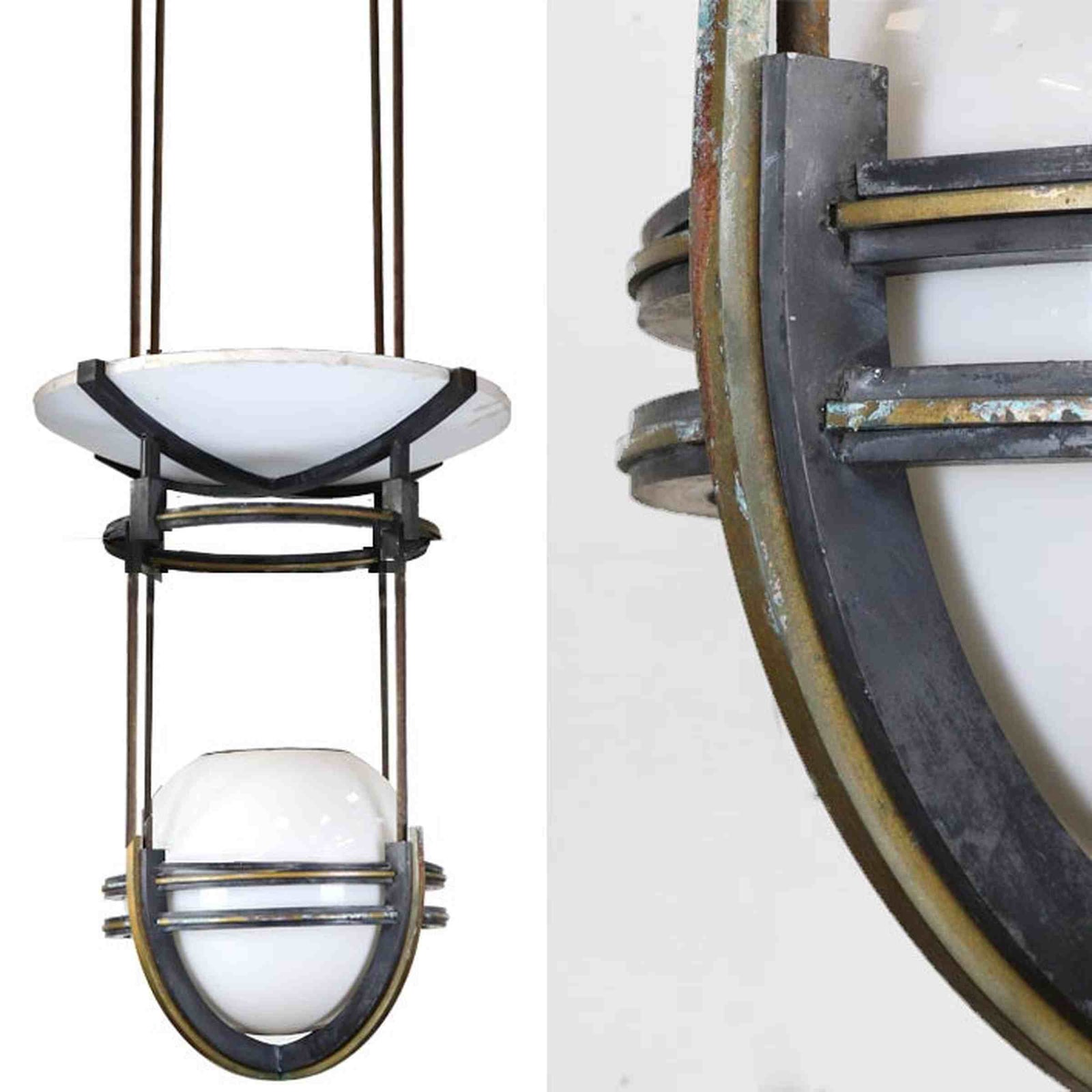 Large Art Deco Style Suspended Lighting | The Architectural Forum