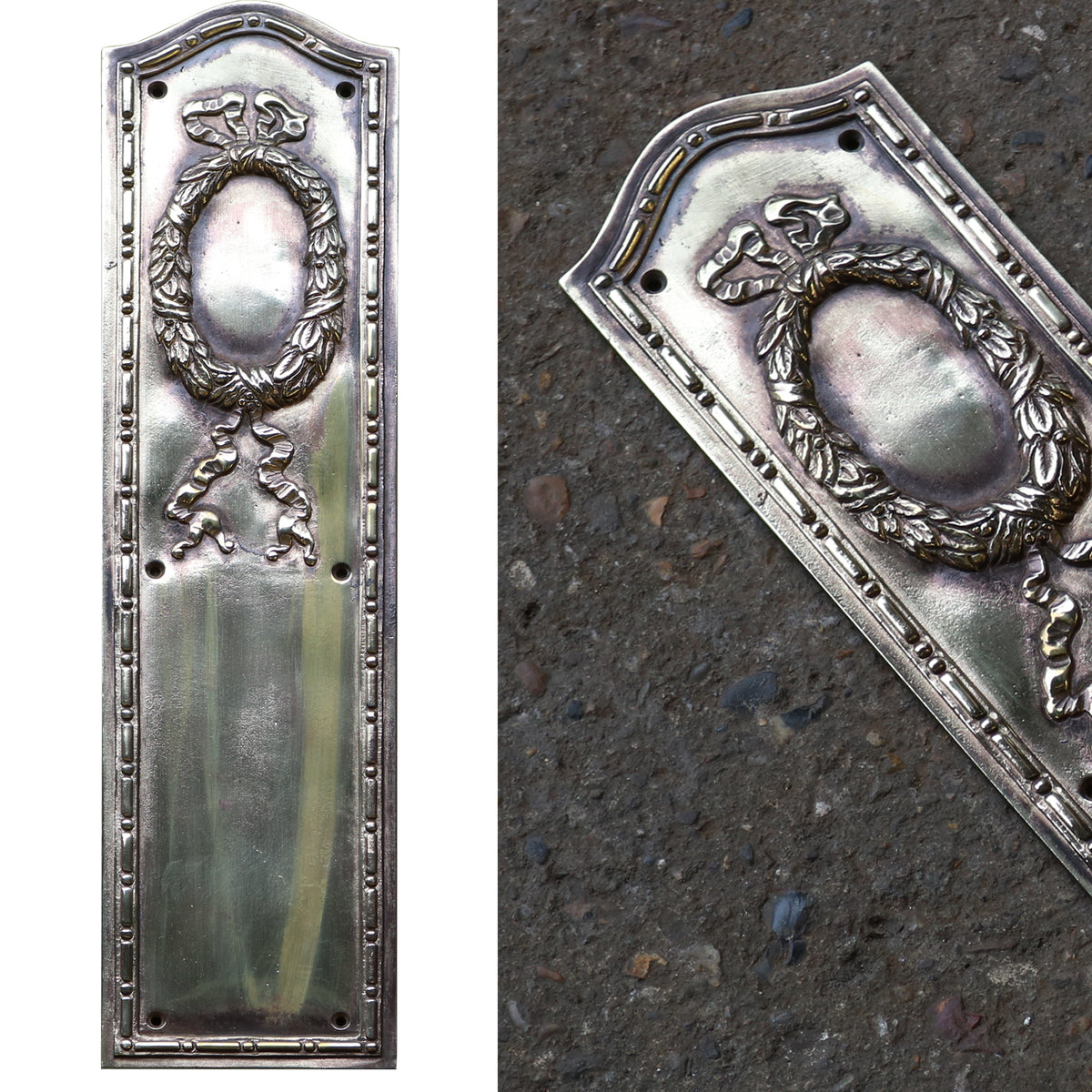 Victorian Brass Finger Plates | The Architectural Forum