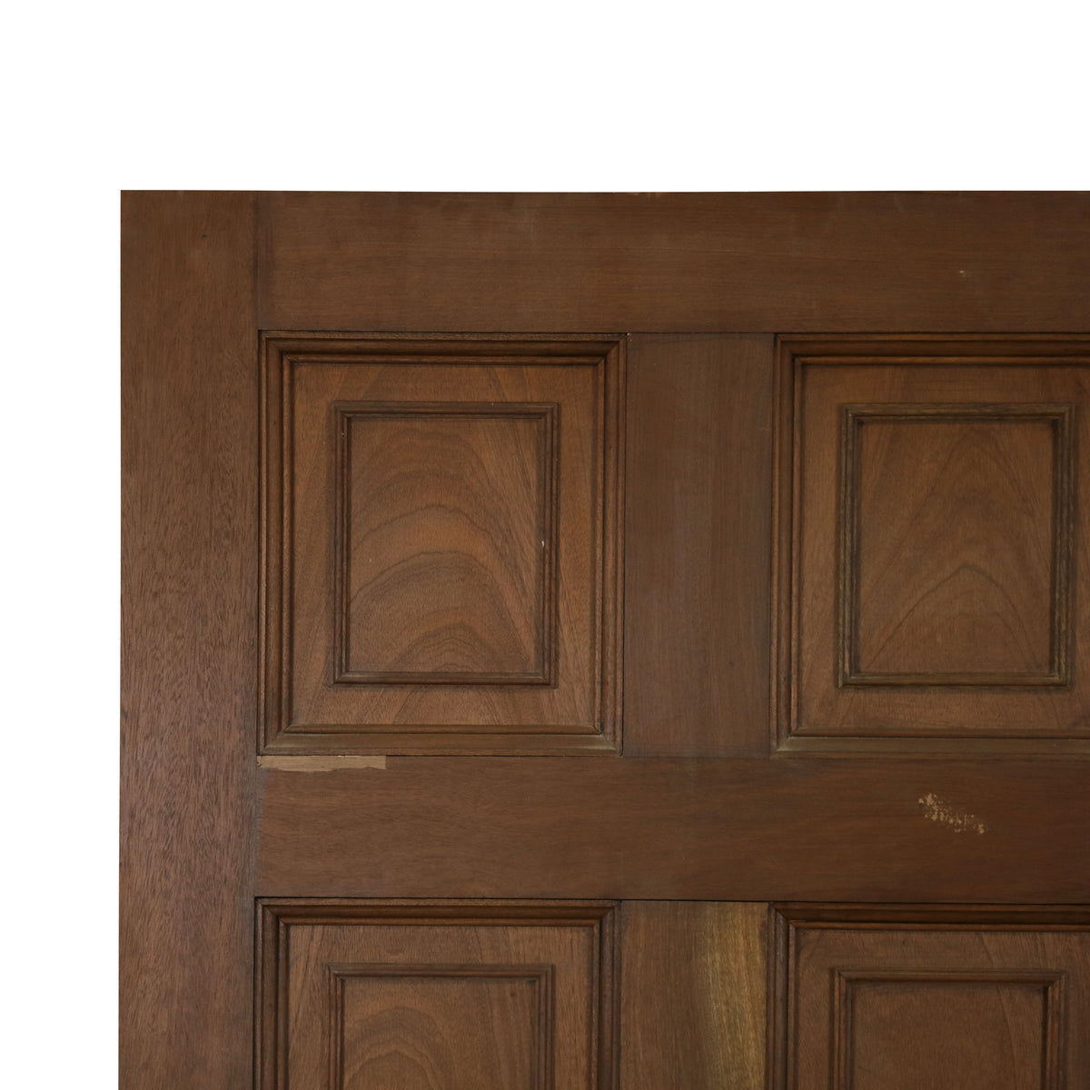 Reclaimed Mahogany Georgian Style Door - 188cm x 75.5cm | The Architectural Forum