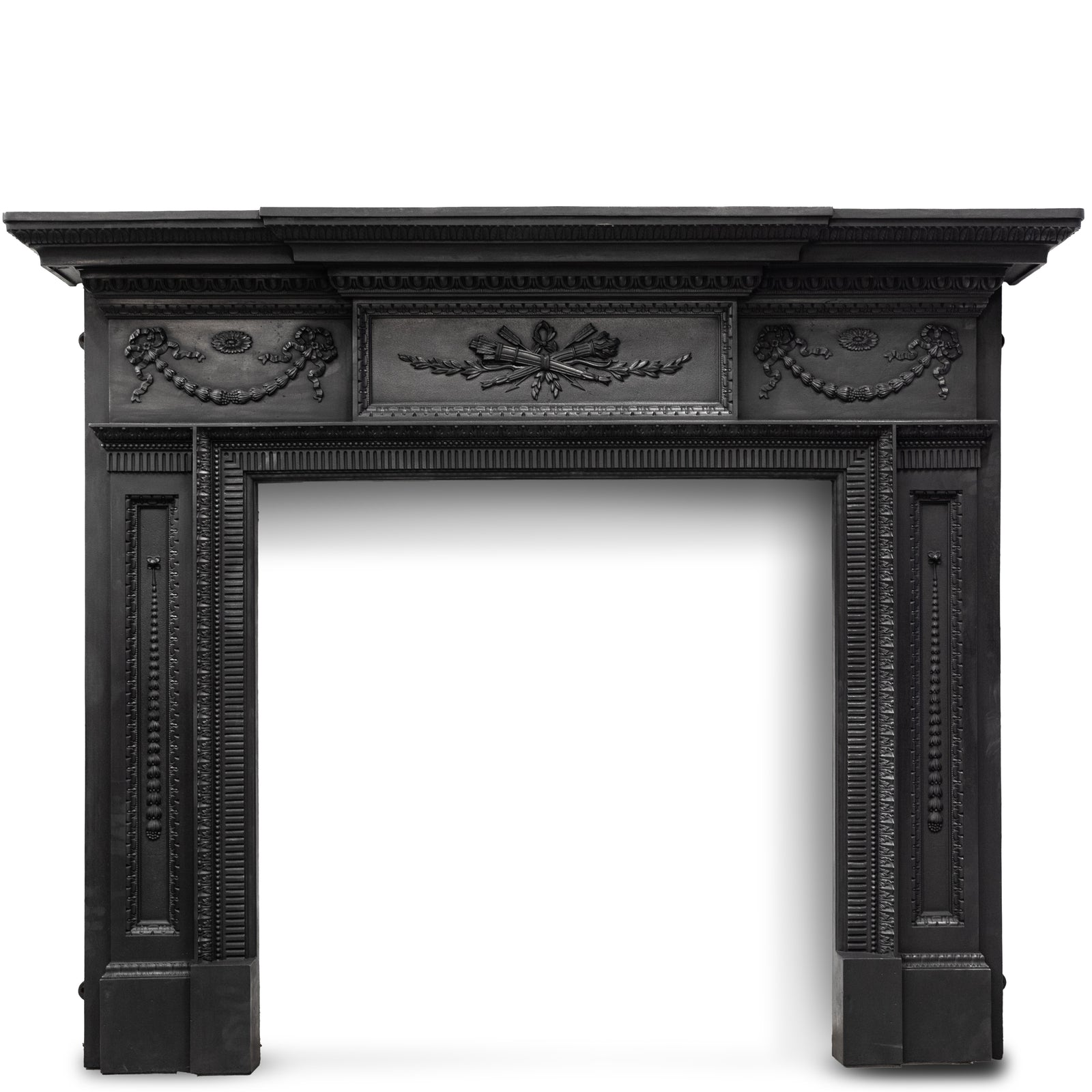 Antique Cast Iron Fireplace Surround | The Architectural Forum