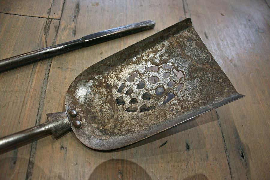 Antique Cast Iron Fire Iron Set | The Architectural Forum