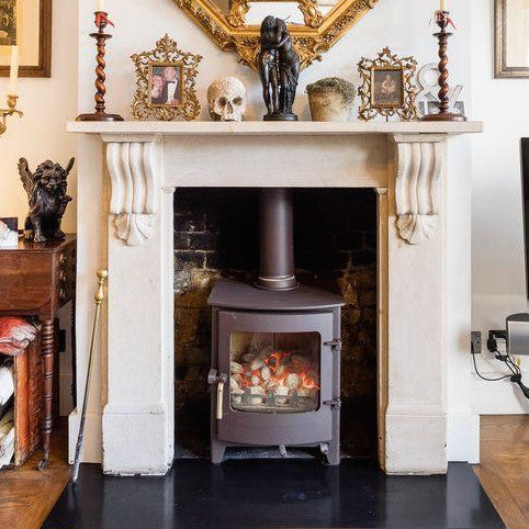 Black Slate Hearth For Fireplace | The Architectural Forum