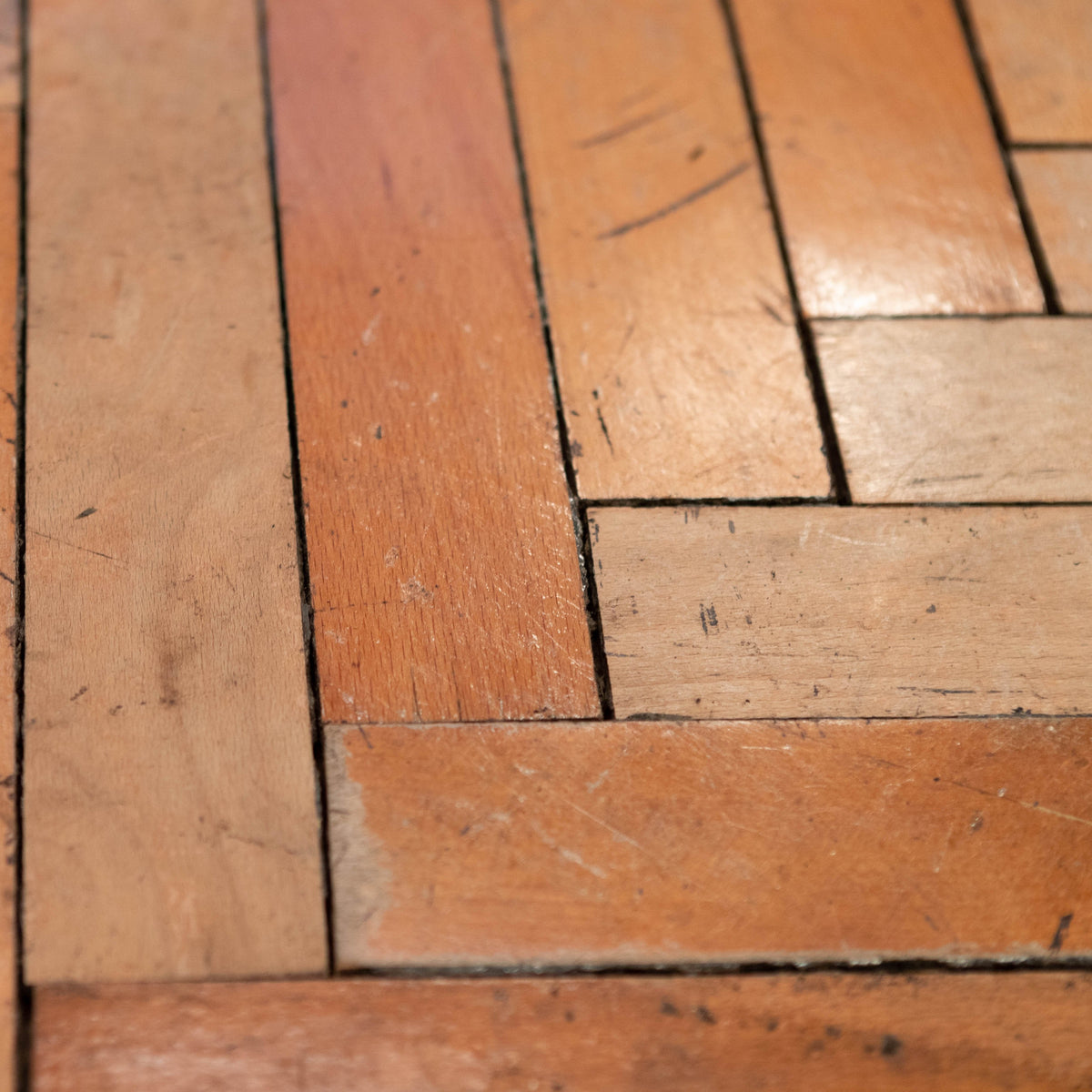 Reclaimed Beech Parquet Flooring 85m² Available | The Architectural Forum