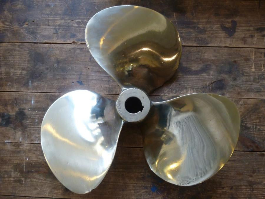 Antique Brass Boat Propeller | The Architectural Forum