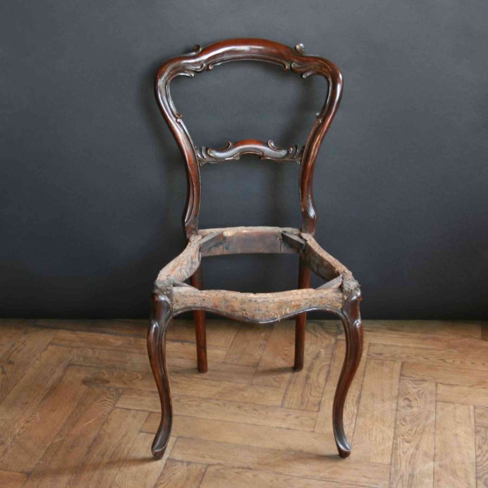 Antique Victorian Rosewood Chair Bases | The Architectural Forum