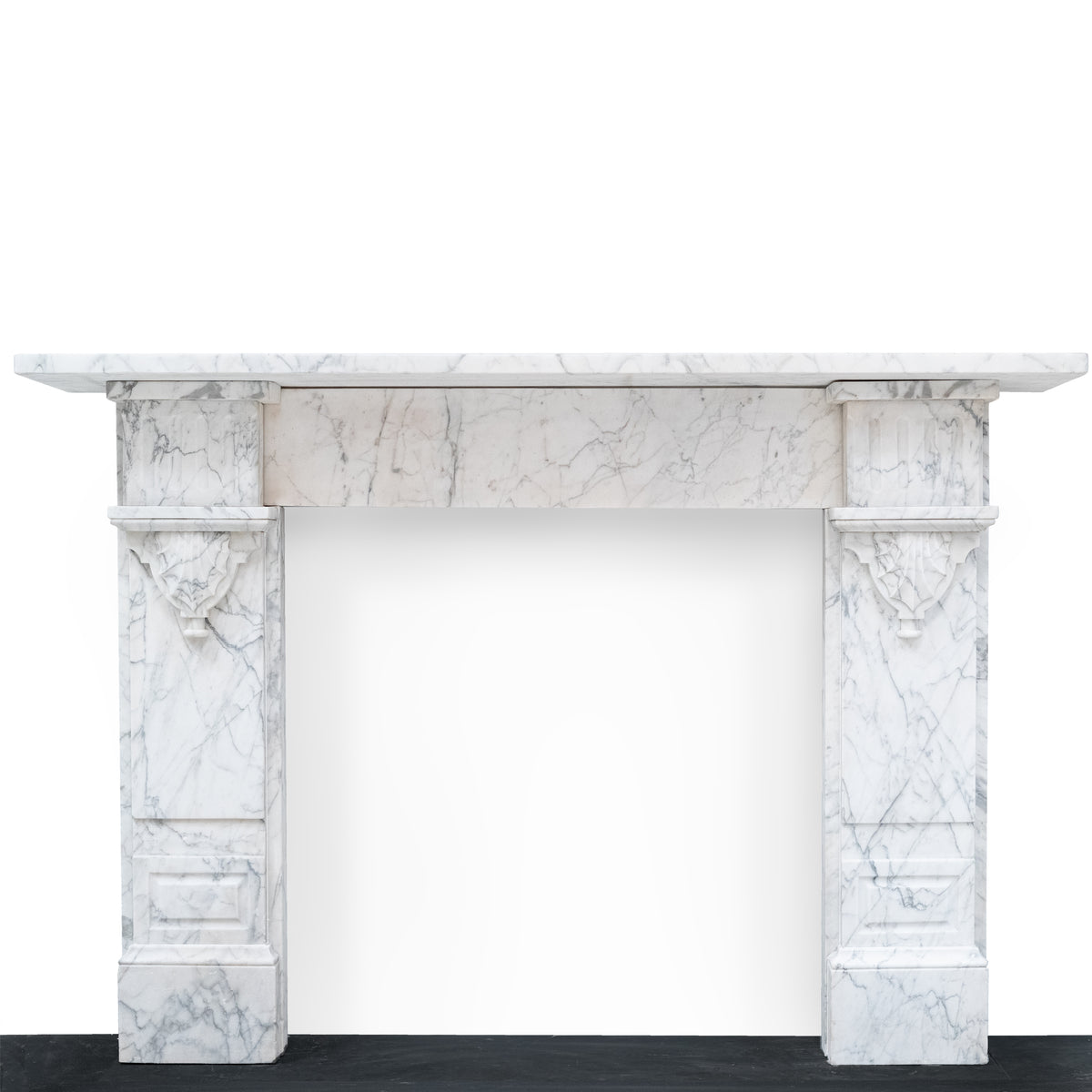 Impressive Antique Late Victorian Marble Chimneypiece | The Architectural Forum