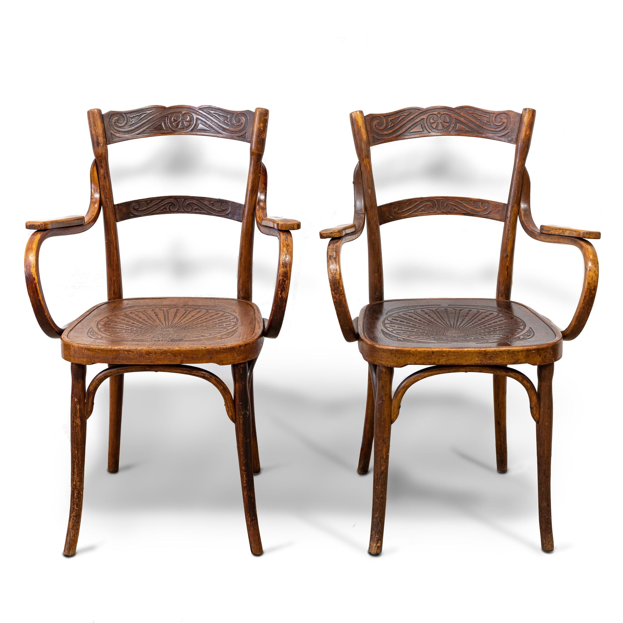 Antique Bentwood Beech Chairs | J&J KOHN | The Architectural Forum