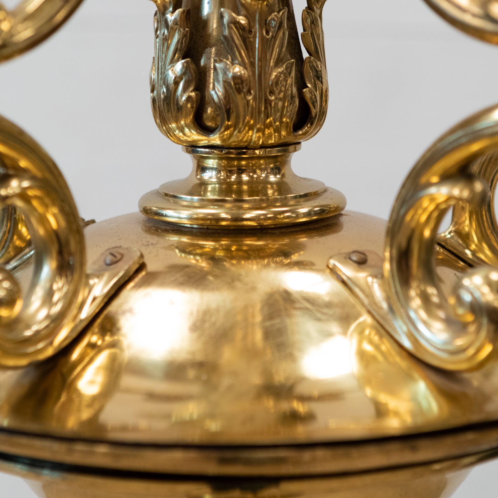 Reclaimed Dutch Style 2 Tier Brass Chandelier | 10 Arms | The Architectural Forum