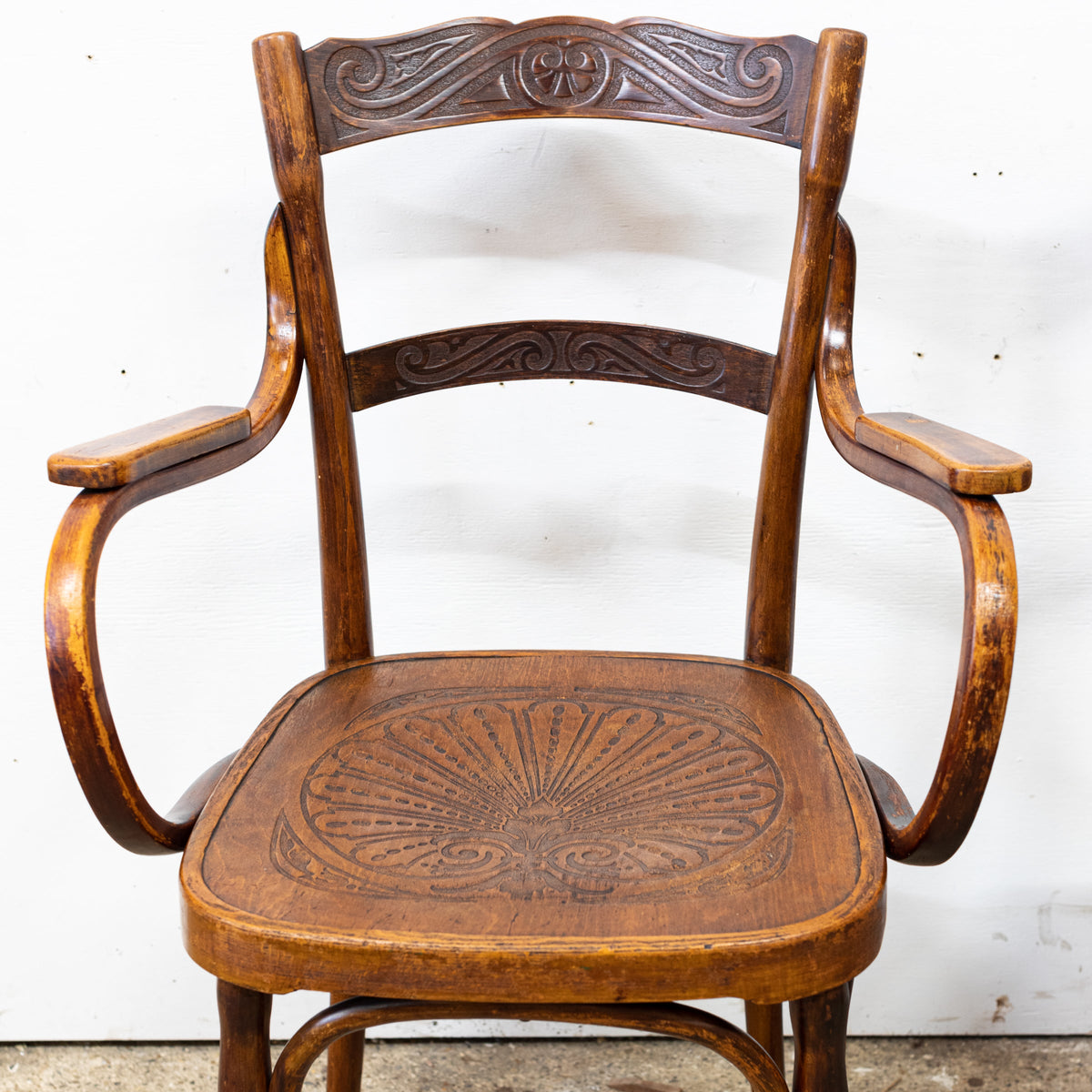 Antique Bentwood Beech Chairs | J&amp;J KOHN | The Architectural Forum