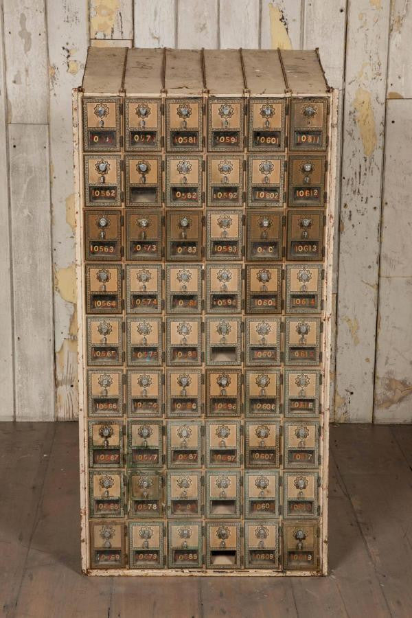 Genuine Antique USA Post Office Mailboxes | The Architectural Forum