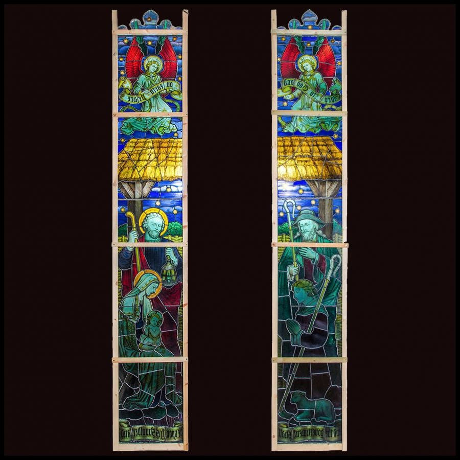 Original Antique Stained Glass Church Windows | The Architectural Forum