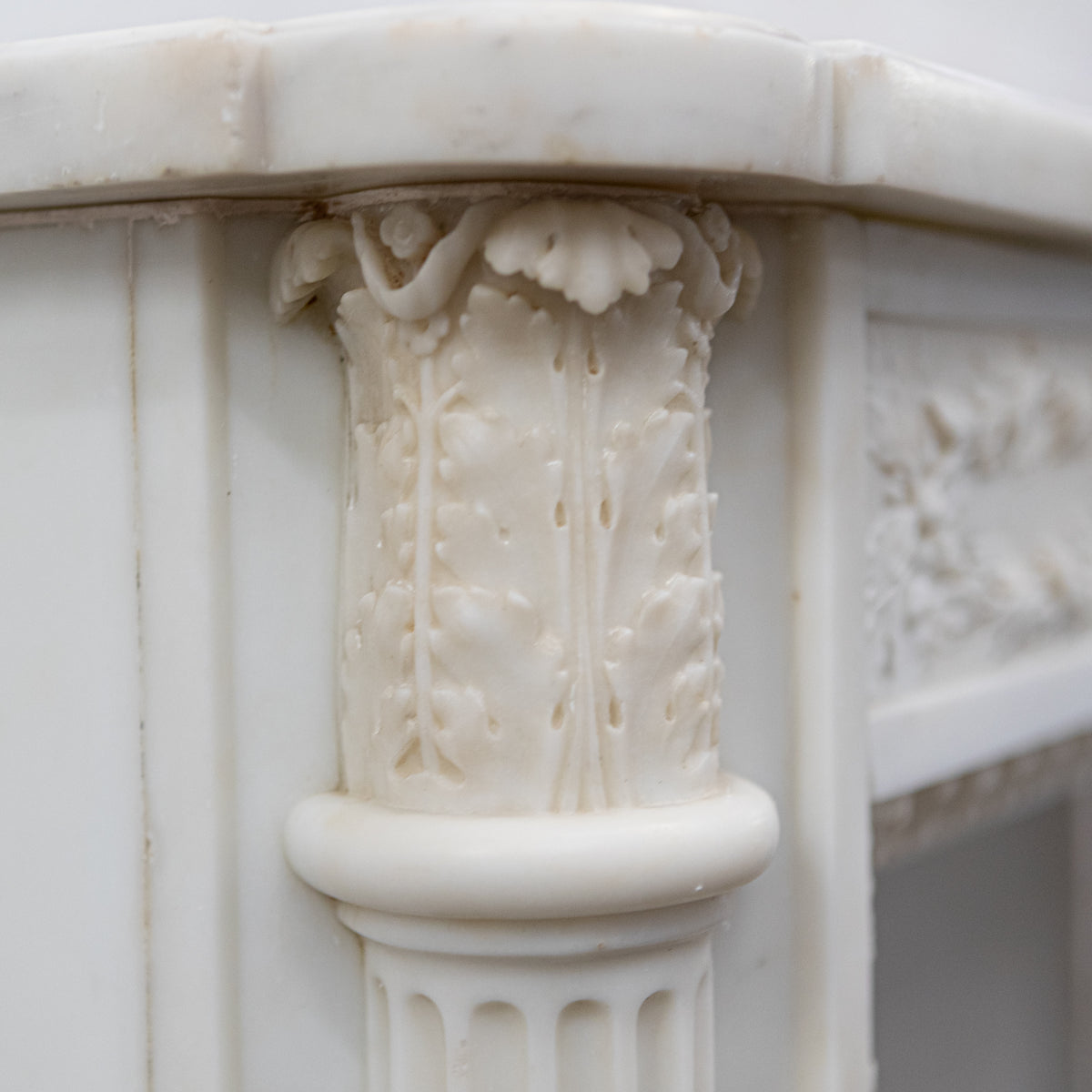 Exceptional Antique Louis XVI Style Marble Chimneypiece | The Architectural Forum