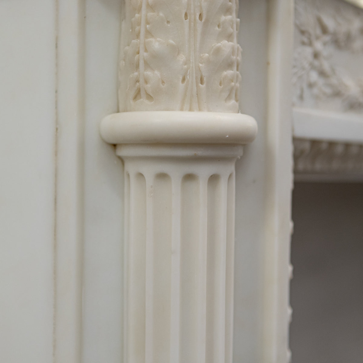 Exceptional Antique Louis XVI Style Marble Chimneypiece | The Architectural Forum