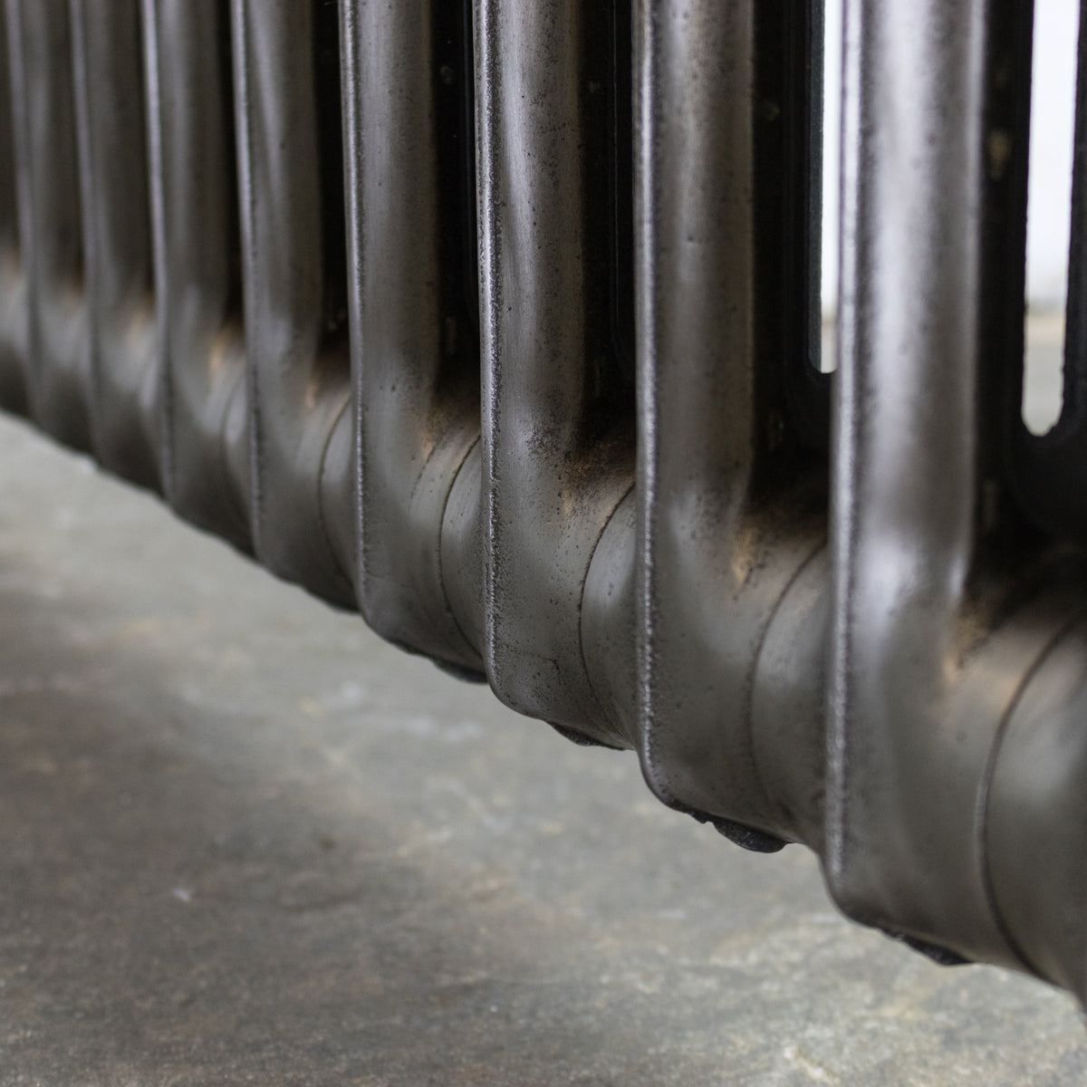Antique Hand Polished Cast Iron Two Column Radiator 25 Sections | The Architectural Forum