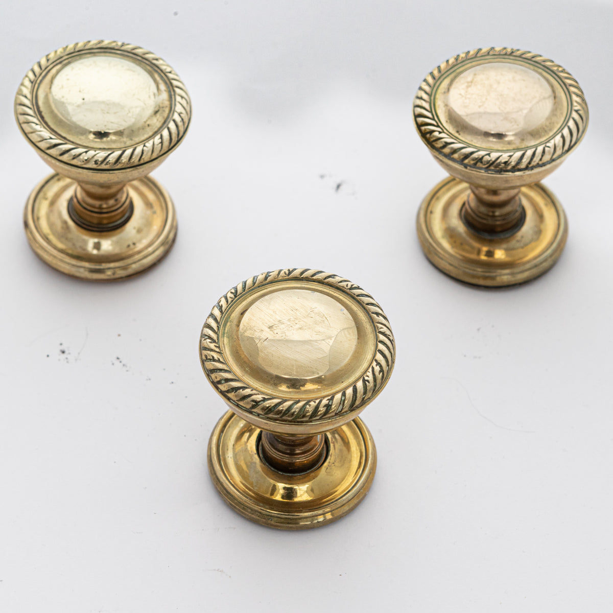 Reclaimed Solid Brass Door Pull Handles (17 available) | The Architectural Forum