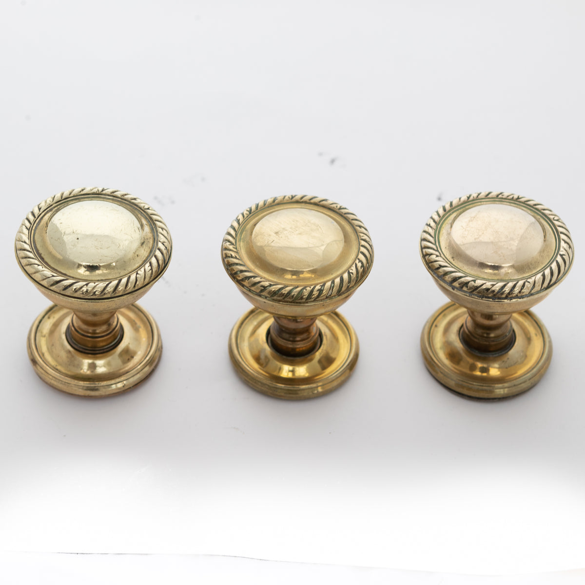 Reclaimed Solid Brass Door Pull Handles (17 available) - Price Per Pair | The Architectural Forum