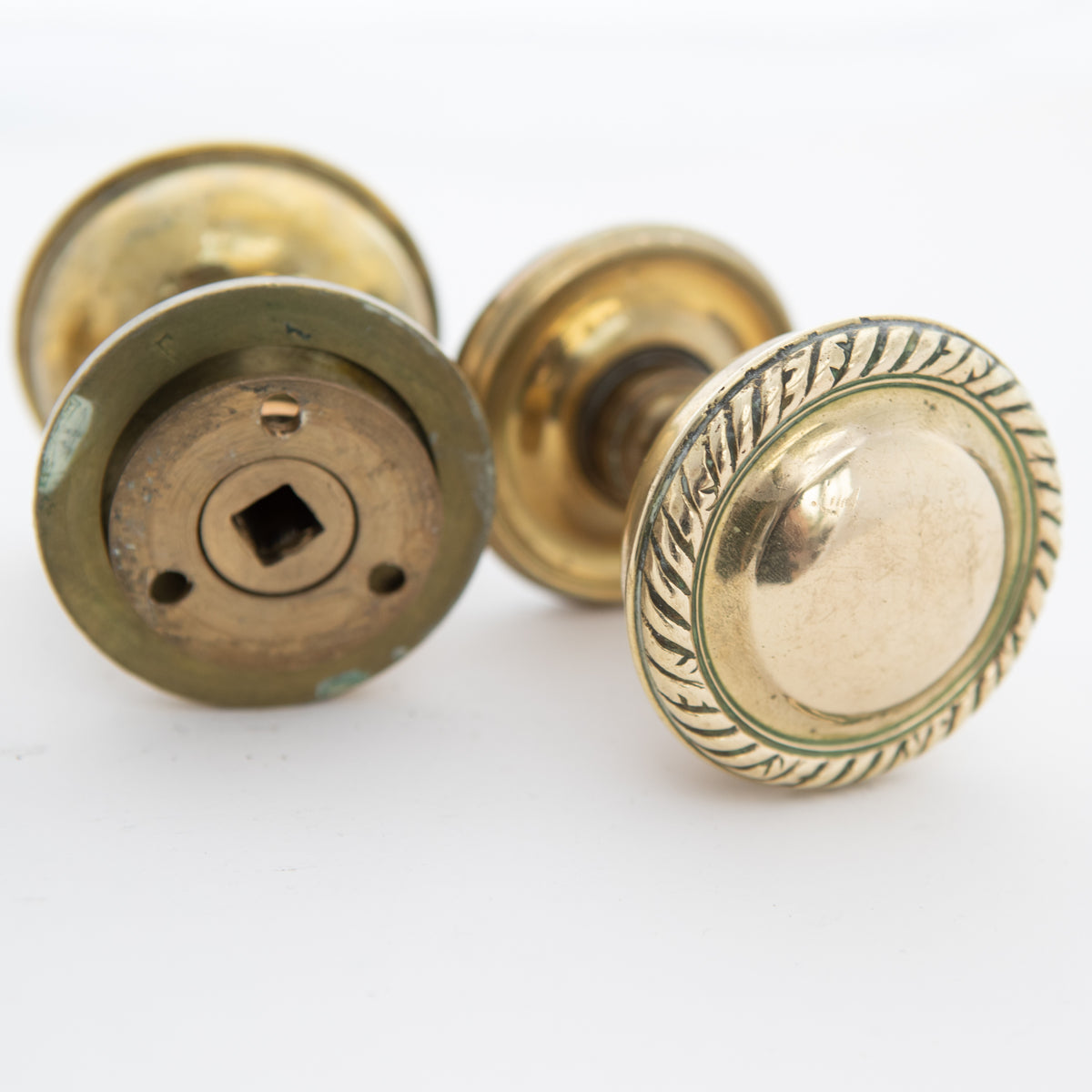 Reclaimed Solid Brass Door Pull Handles (17 available) - Price Per Pair | The Architectural Forum