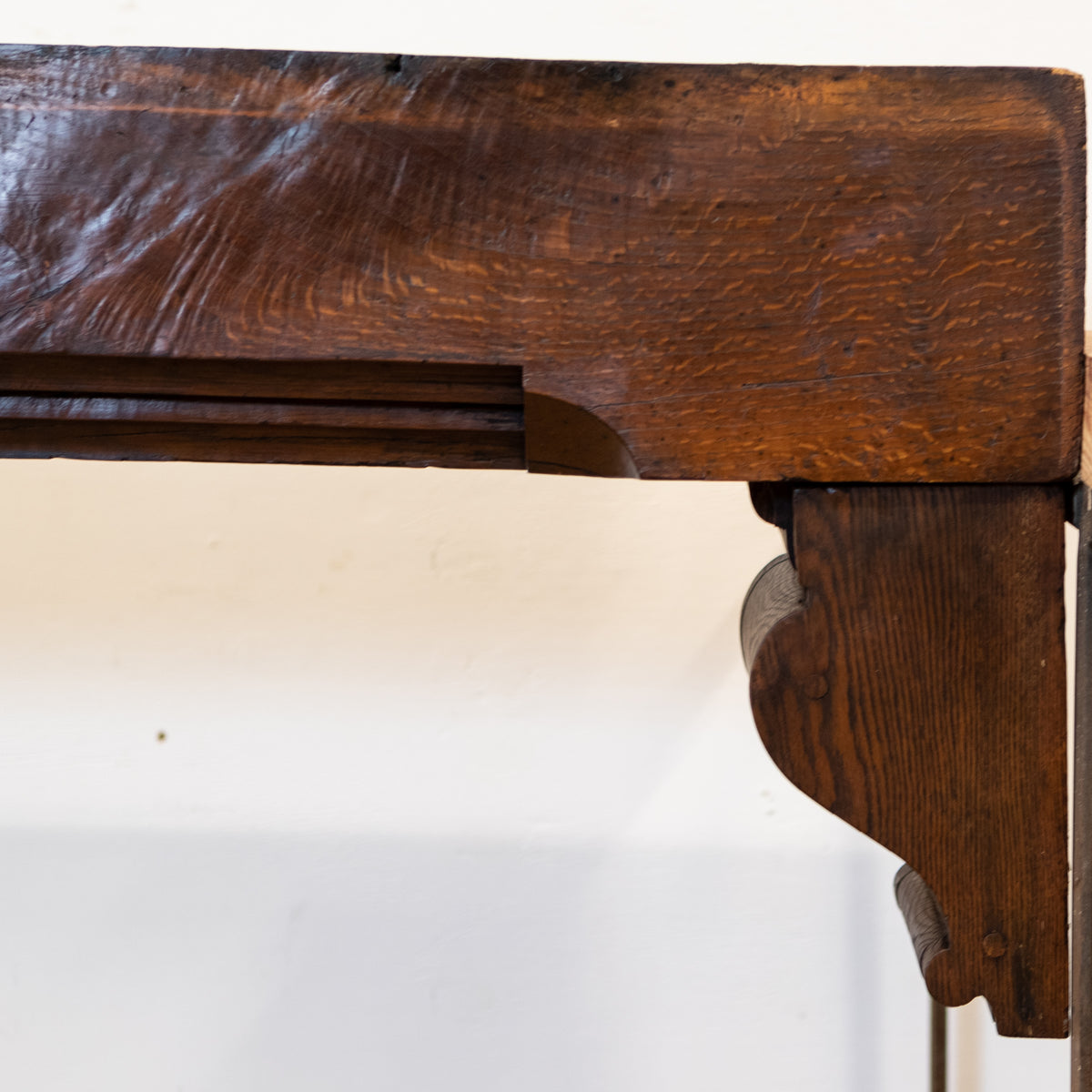 Antique Oak Decorative Beam Pediment with Corbels Inglenook Opening | The Architectural Forum