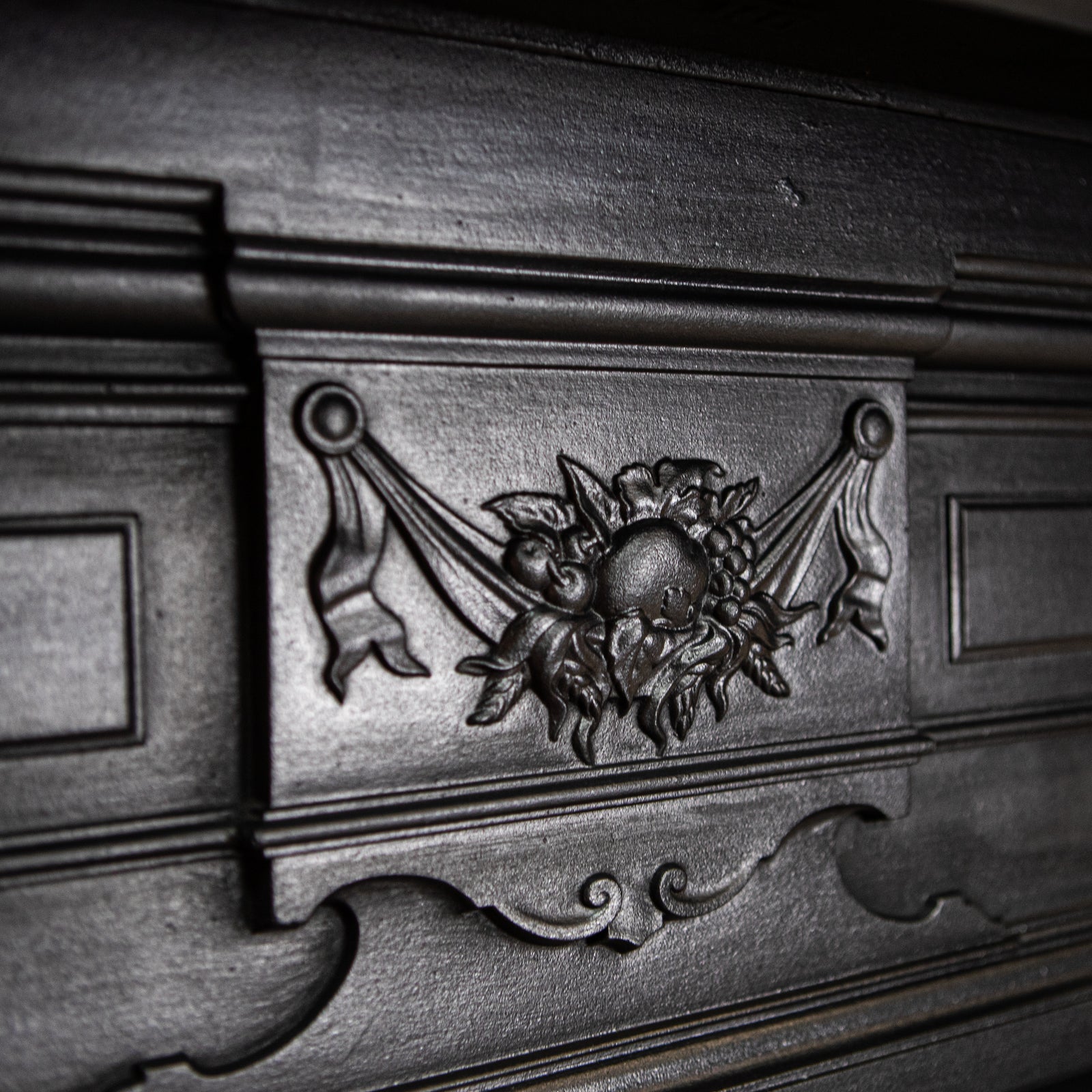 Antique Cast Iron Combination Fireplace | The Architectural Forum