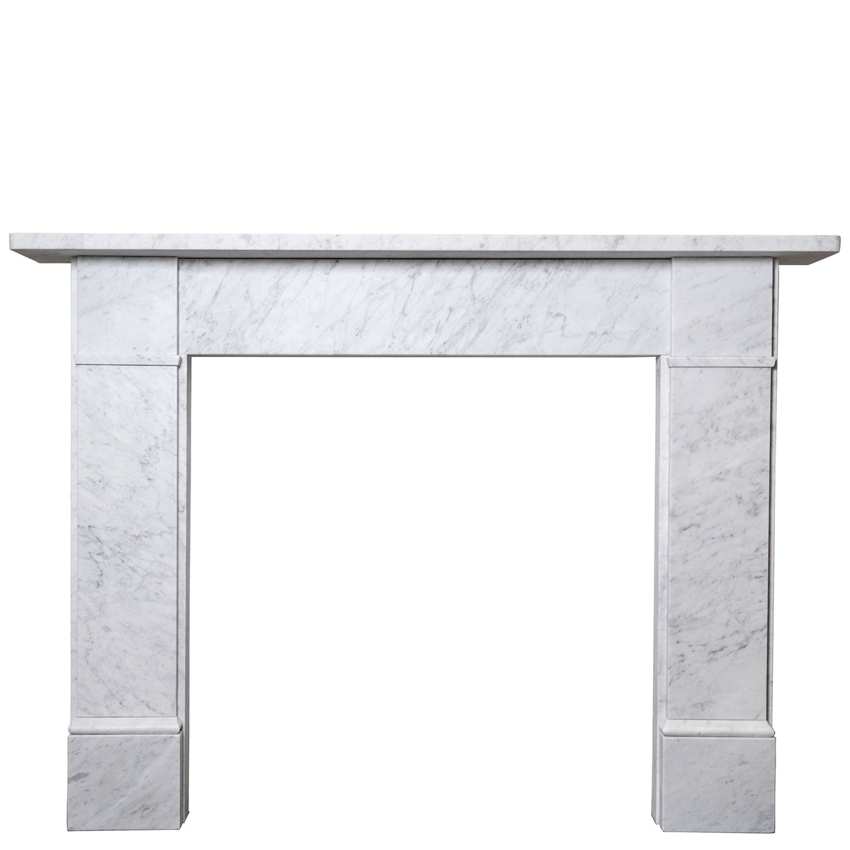 Victorian Style Carrara Marble Fireplace Surround | The Architectural Forum
