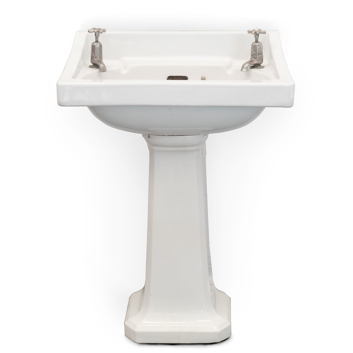 Reclaimed Royal Doulton Sink on Pedestal Stand | The Architectural Forum