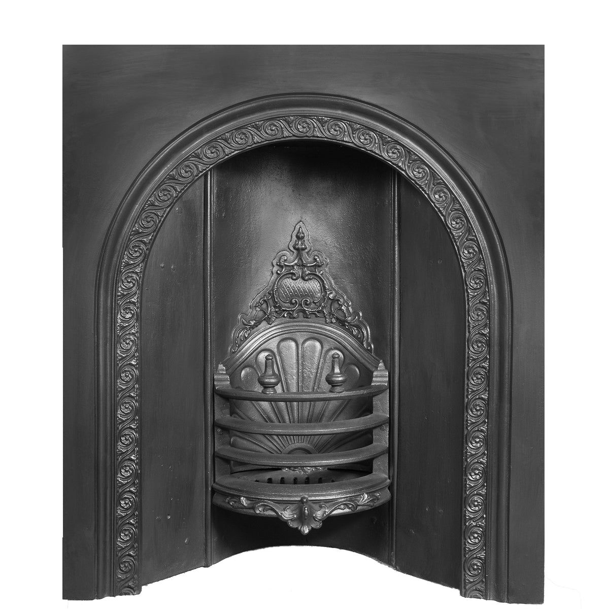 Antique Early Victorian Cast Iron Insert | The Architectural Forum
