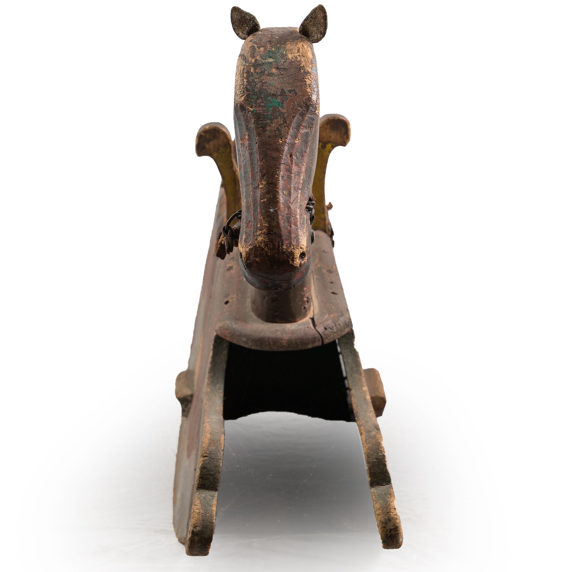 Antique Pine Children's Toy Rocking Horse | The Architectural Forum