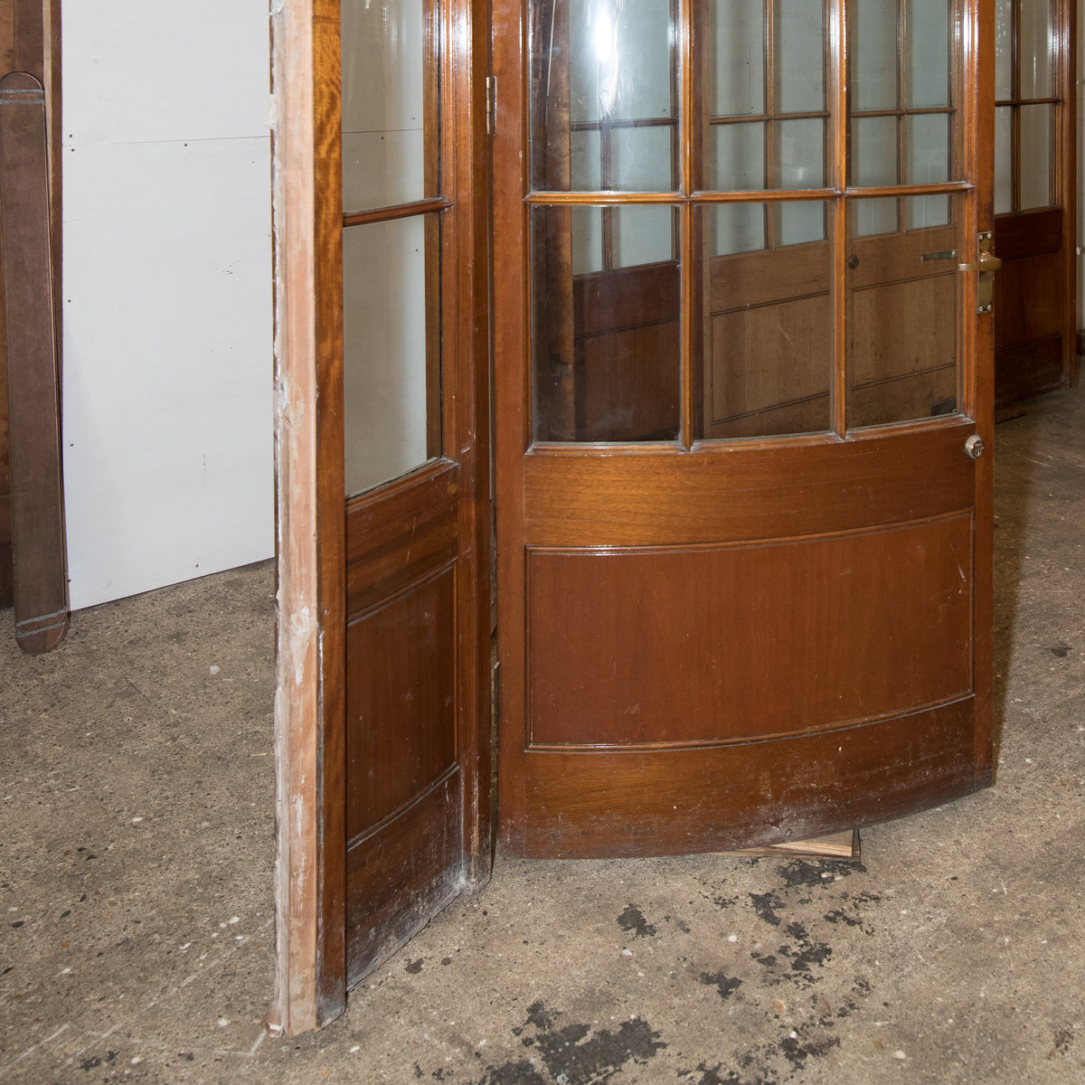 Antique Art Deco Grand Modular Glazed Entrance with Curved Wings | The Architectural Forum