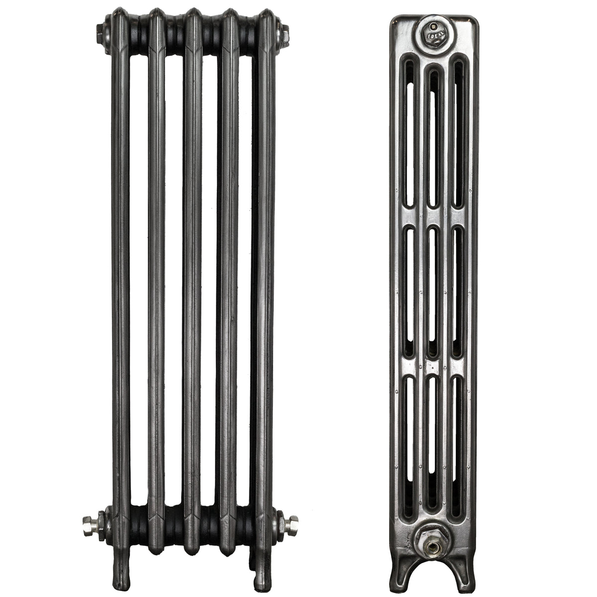 Fully Restored Ideal Cast Iron Radiator 4 Column 5 Section (92cm tall) | The Architectural Forum