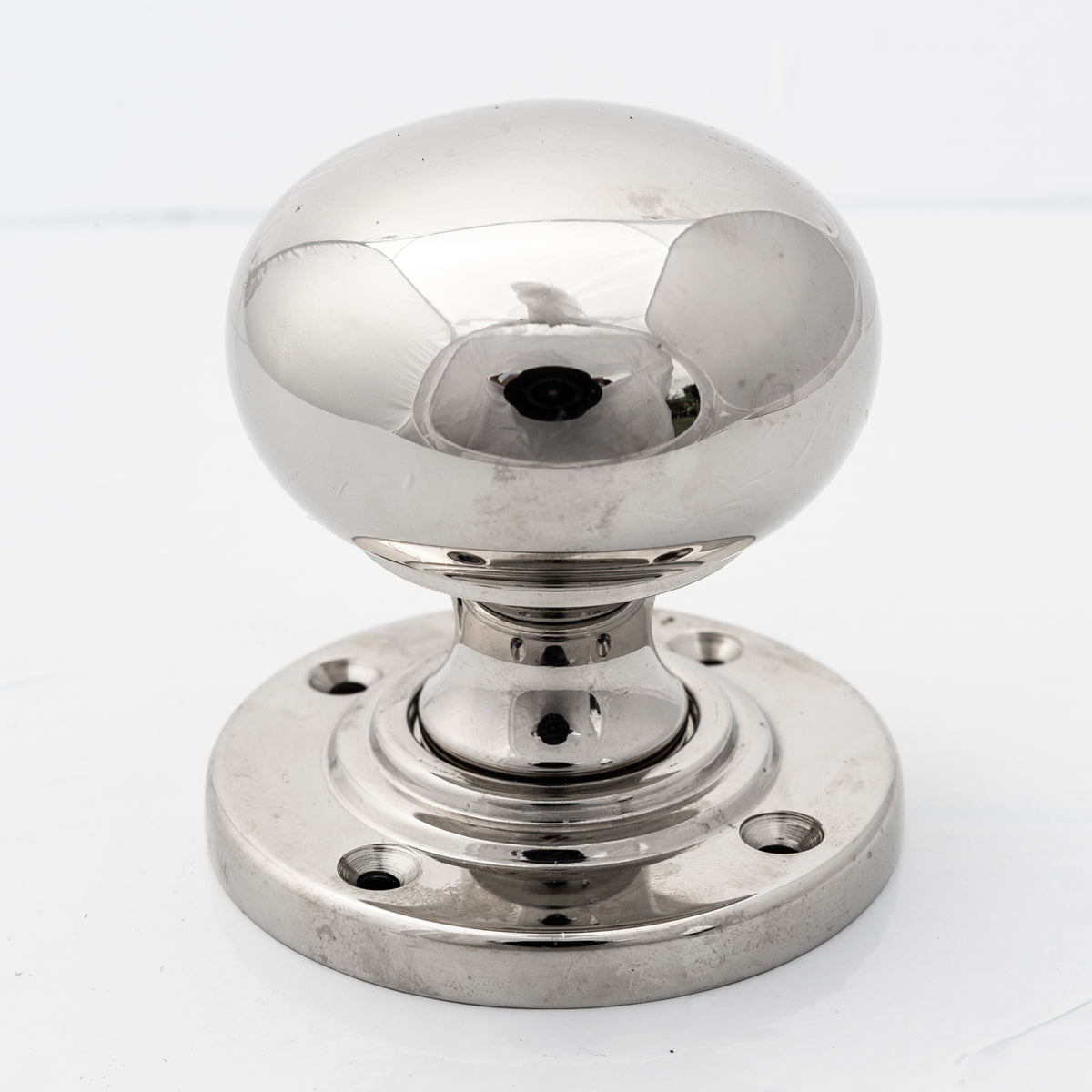 Reclaimed Polished Chrome Door Knob 3 Available | The Architectural Forum
