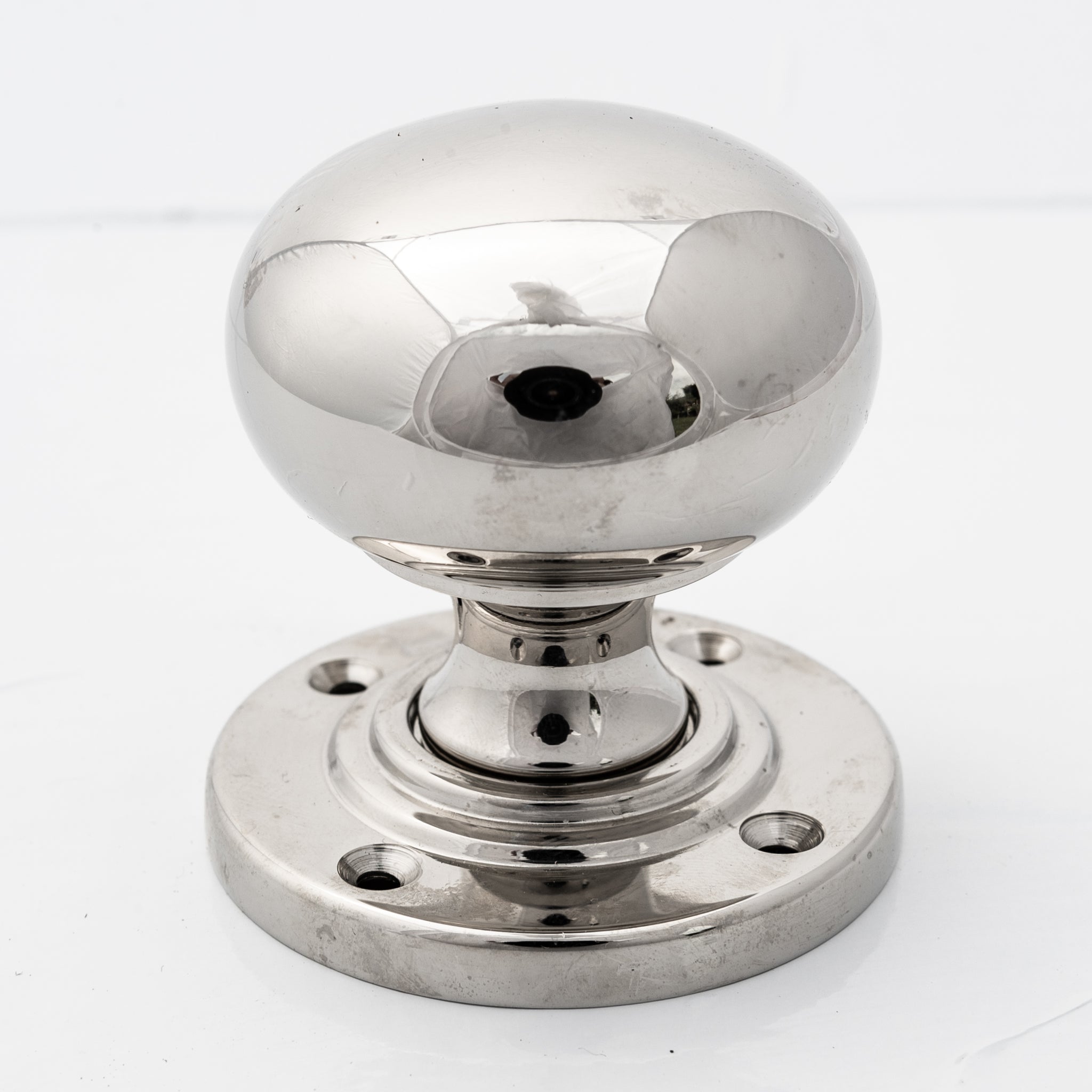 Reclaimed Polished Chrome Door Knob 3 Available - The Architectural Forum