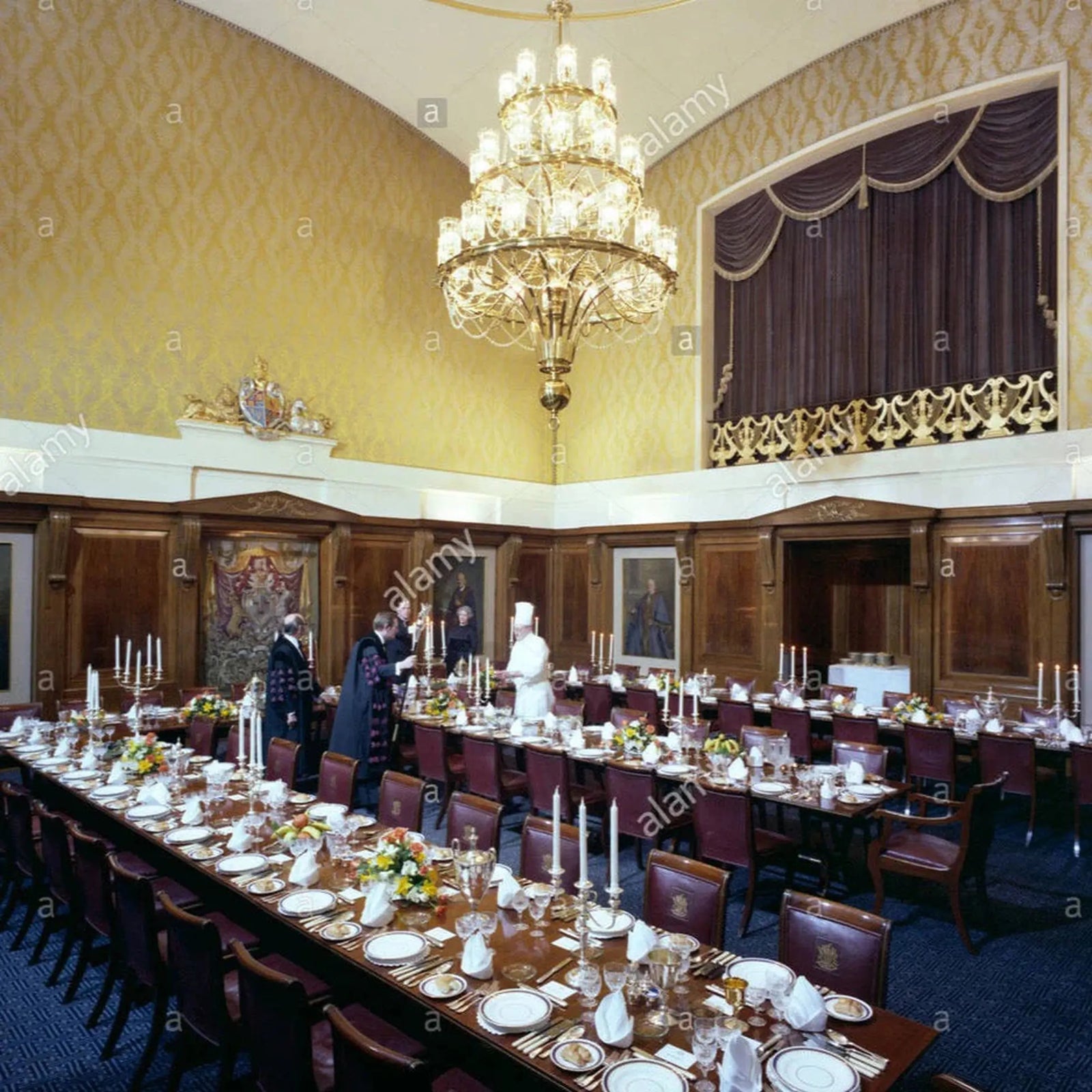 Giant Reclaimed Brass & Crystal Chandelier | >4m Tall | The Architectural Forum