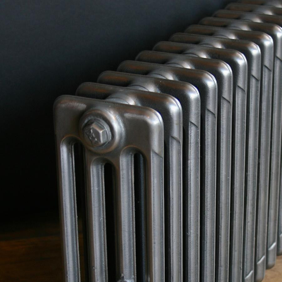 Reclaimed Polished Cast Iron Radiator | The Architectural Forum