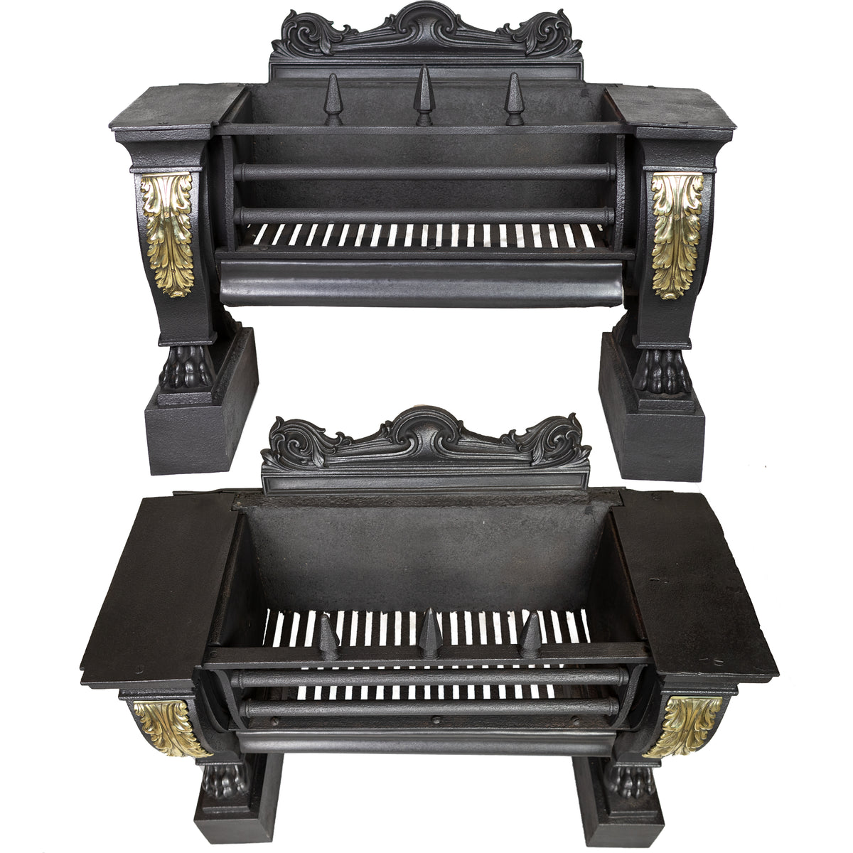 Antique Regency Hob Grate In The Manner of George Bullock | The Architectural Forum