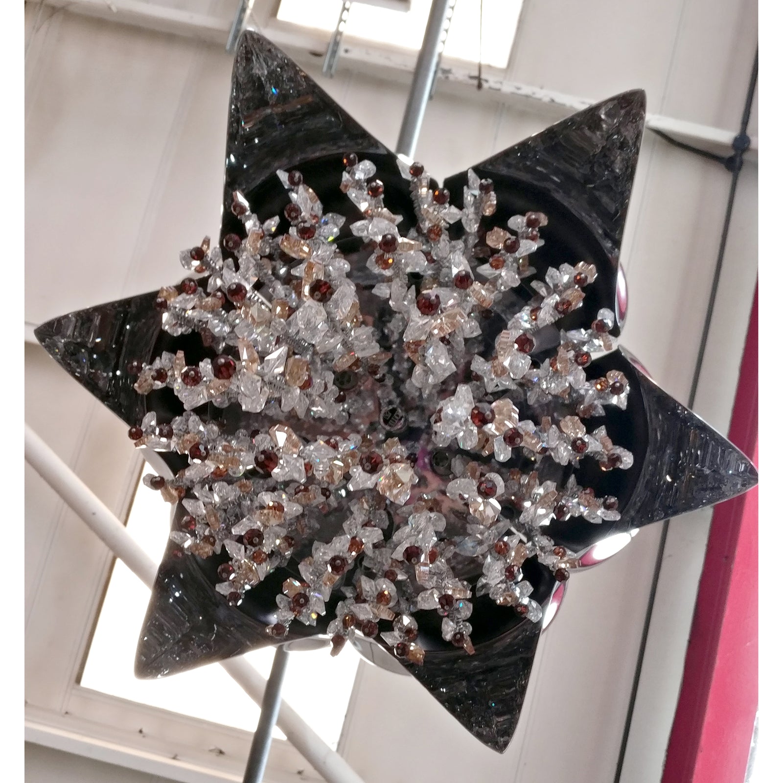 Reclaimed Beby Italy Bouquet Crystal Pendant Light | The Architectural Forum