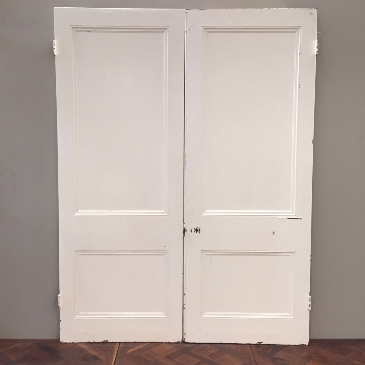 Antique Pine Double Doors | The Architectural Forum