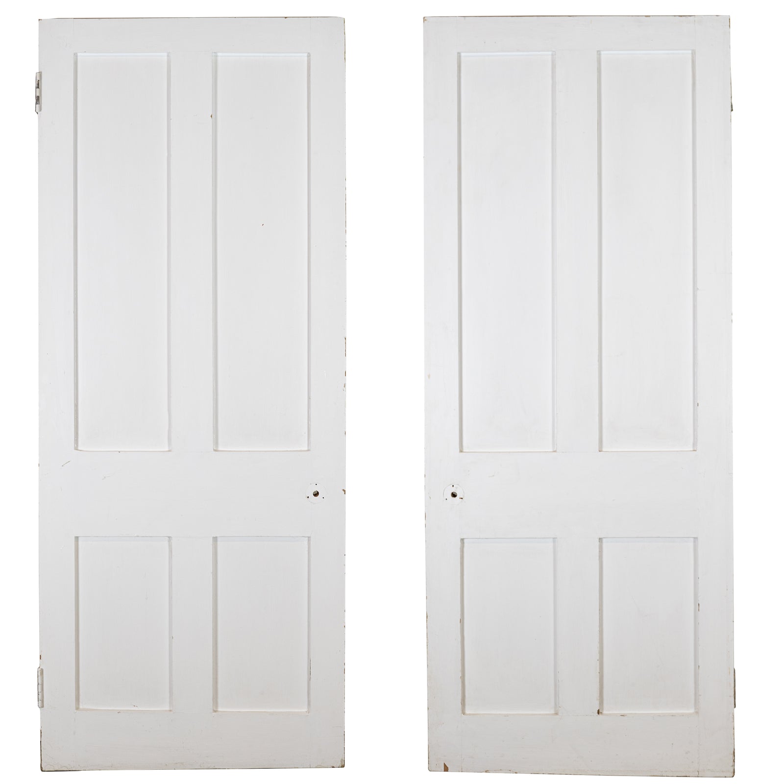 Antique Victorian 4 Panel Door - 198 x 81cm | The Architectural Forum