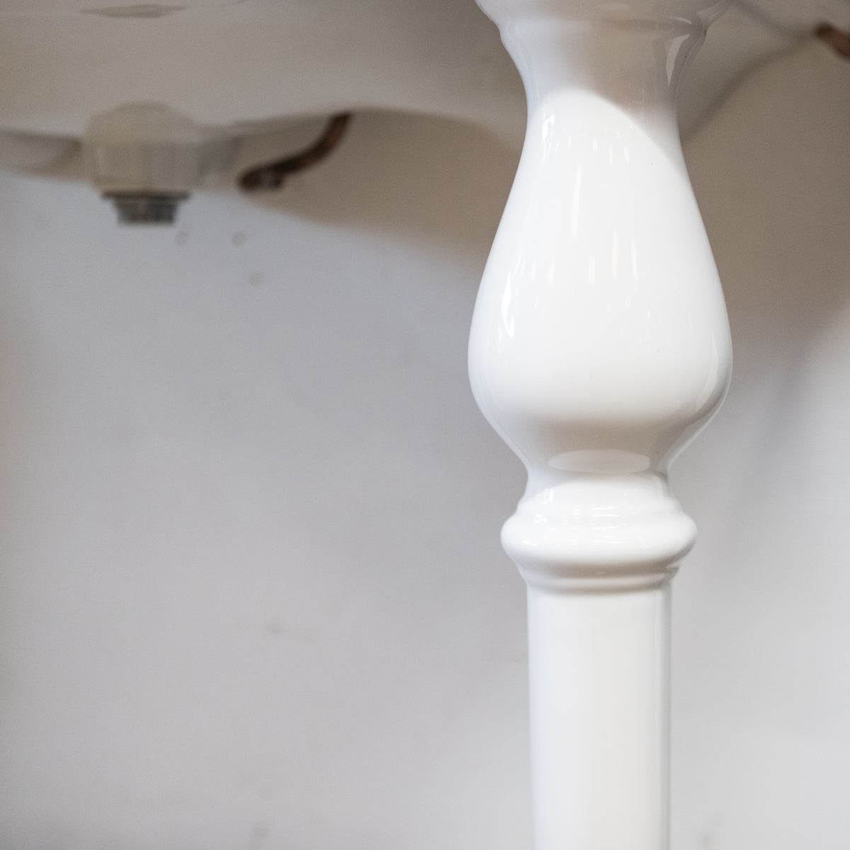 Large Reclaimed Console Sink on Legs | Pedestal Basin | The Architectural Forum