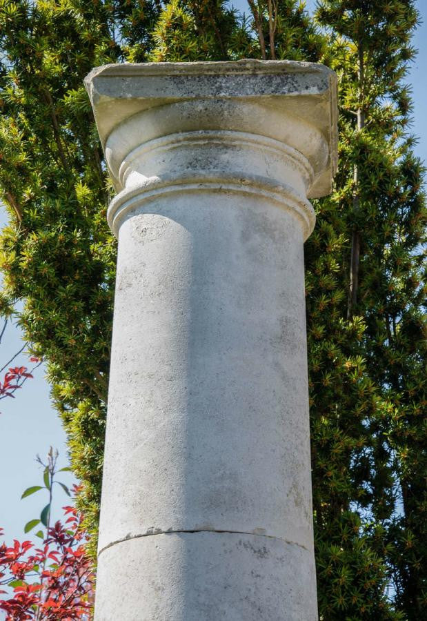 Pair of Portland Stone Columns From a London Hospital | The Architectural Forum