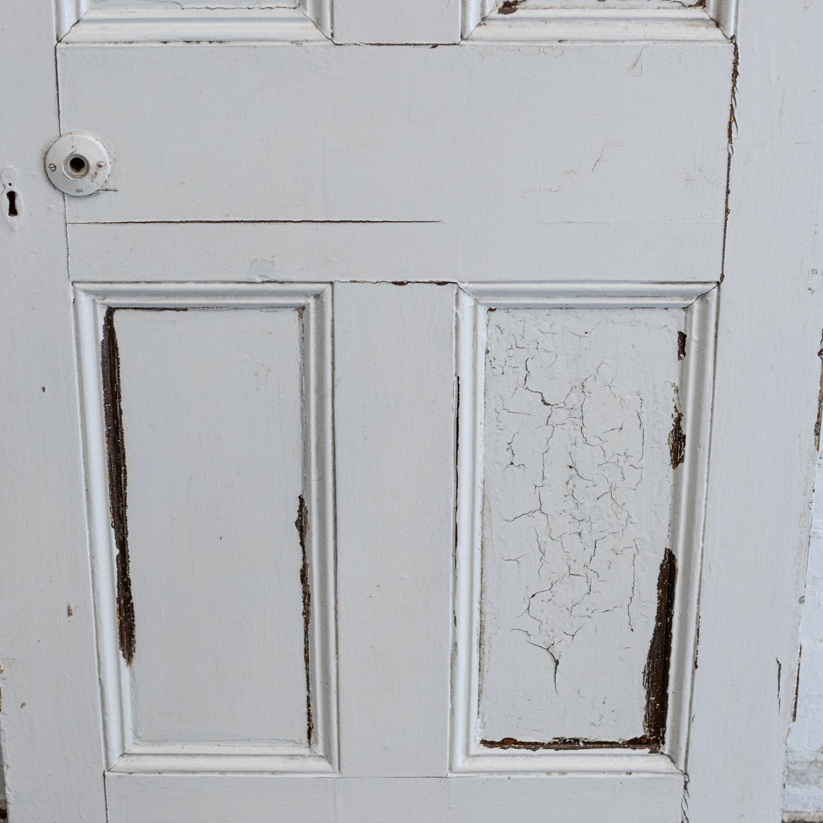 Antique Reclaimed Victorian 4 Panel Door - 199cm x 81cm | The Architectural Forum