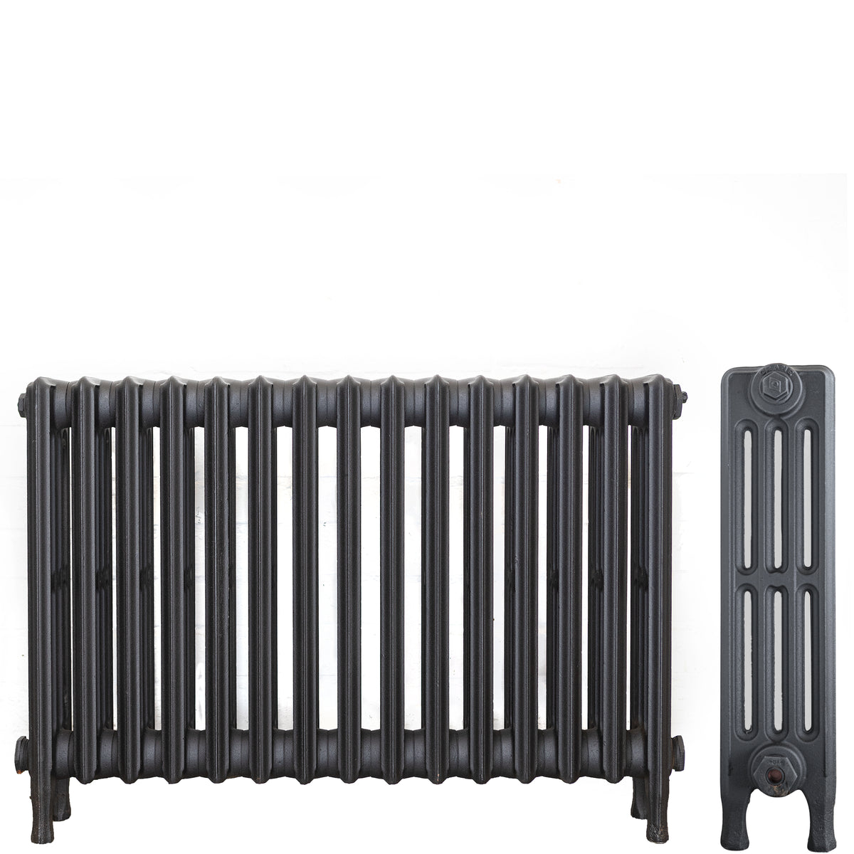 Reclaimed Cast Iron Four Column Radiators (2 available) | The Architectural Forum